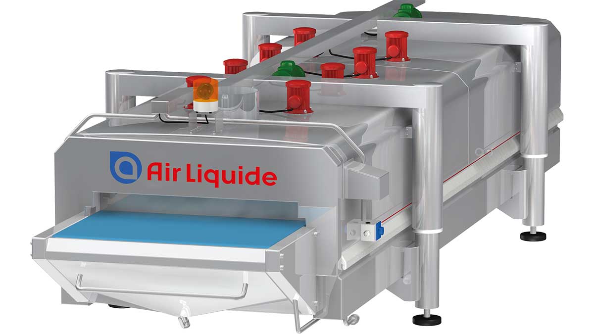 Air Liquide has various systems in its product range to stabilise soft or loose rolling products with refrigeration. Air Liquide has various systems in its product range to stabilise soft or loose rolling products with refrigeration.