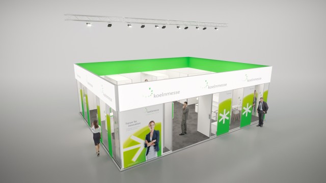 Closed Advanced Trade fair stand Closed Advanced