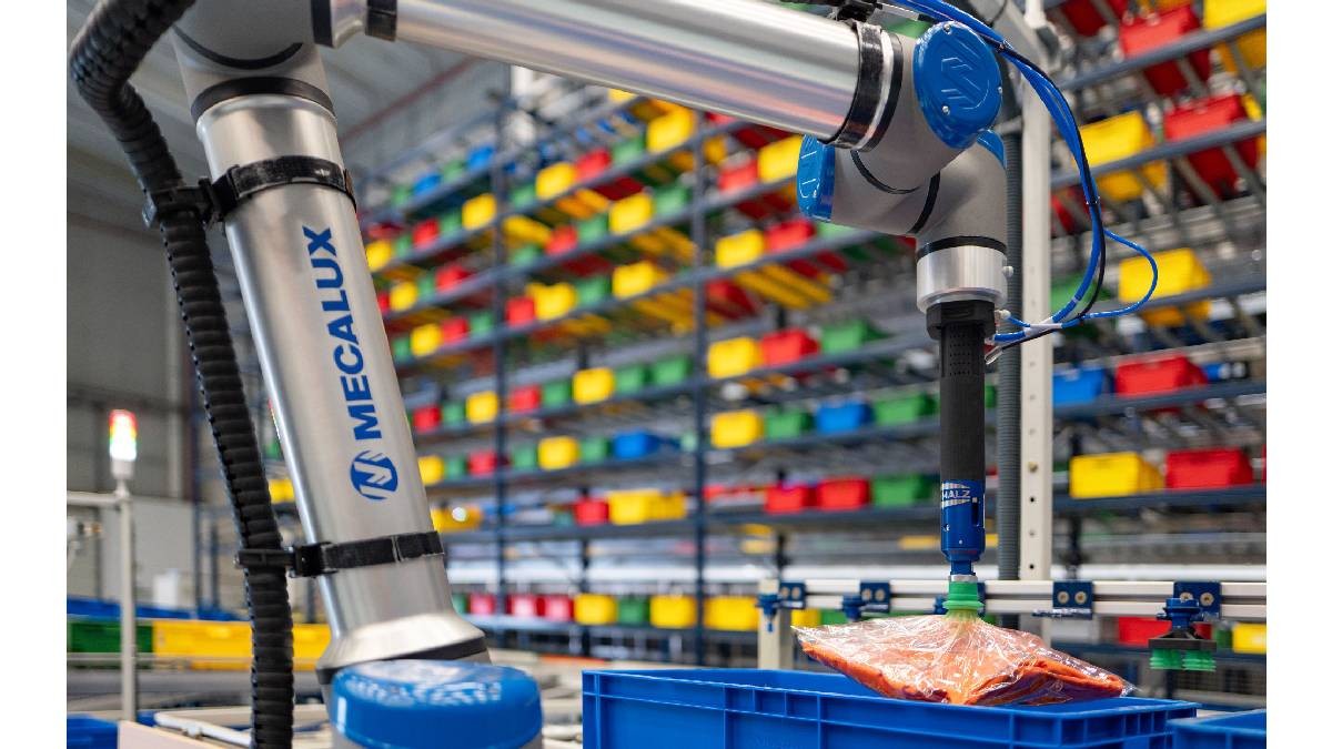Die 3D-Bildverarbeitungssoftware Simatic Robot Pick AI ermöglicht Robotern das Greifen beliebiger Artikel in Lagerkommissionieraufgaben, unabhängig von Form und Größe.