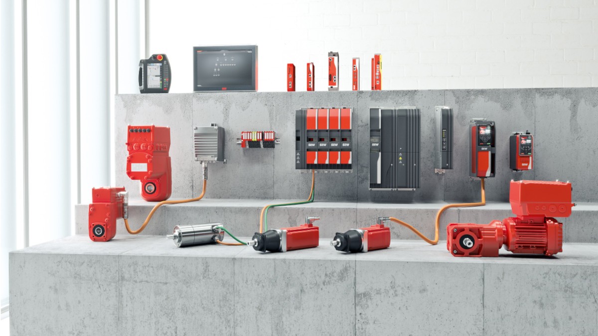 MOVI-C® automation kit from SEW-EURODRIVE with coordinated components for efficient drive solutions
