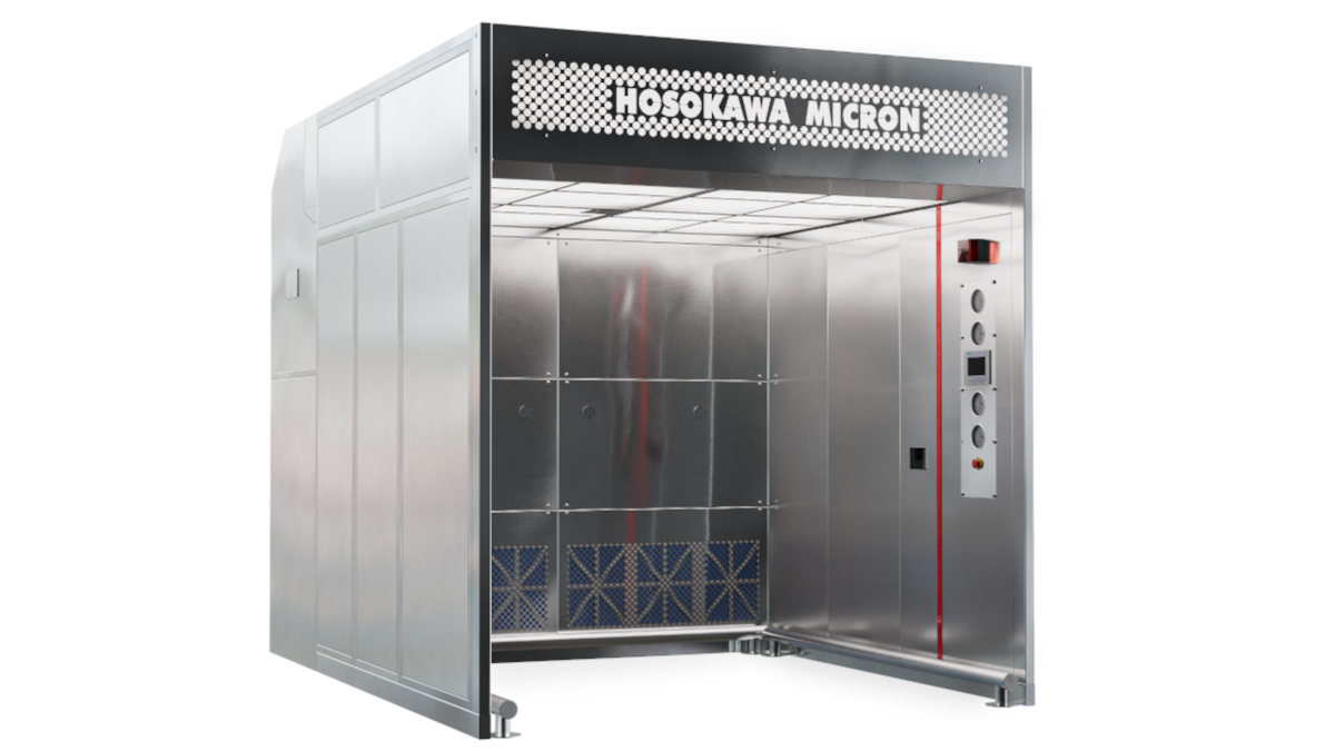 Airflow booth for product and user protection