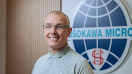 Carl Emsley, Sales Manager at Hosokawa Micron Ltd. 