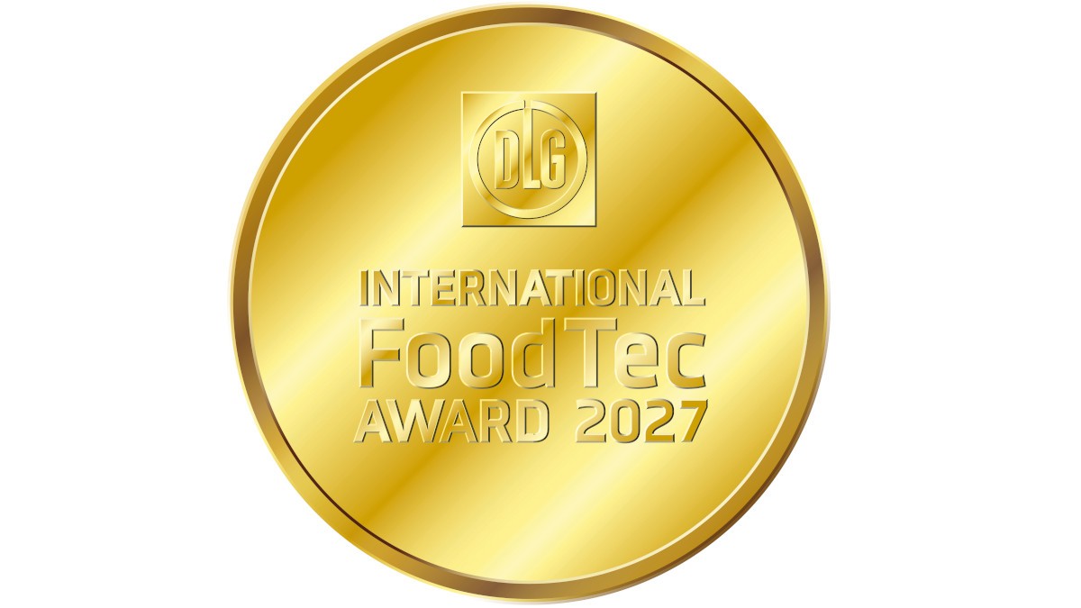 The future gold medal of the International FoodTec Awards 2027.