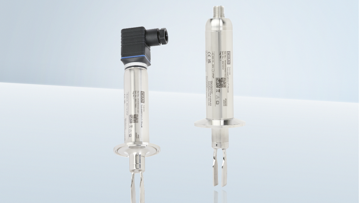 The TLS-H vibration fill level switch meets the criteria of the EHEDG classification "Type EL Class I". This makes the device ideal for use in sensitive production areas such as the food and pharmaceutical industries.