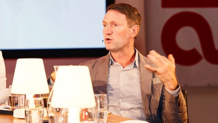 Lebensmittelindustrie während Corona Chris Sanderson Chris Sanderson hält eine Keynote auf der Anuga 2019