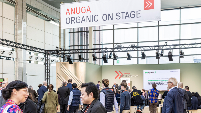 Impression from the Event Anuga Organic on Stage