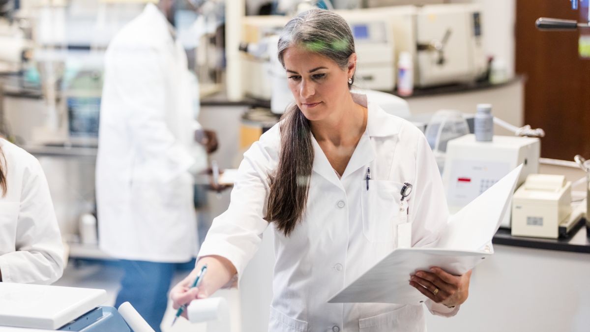 Laboratory environment representing the development of sustainable, CO₂-based fat alternatives.