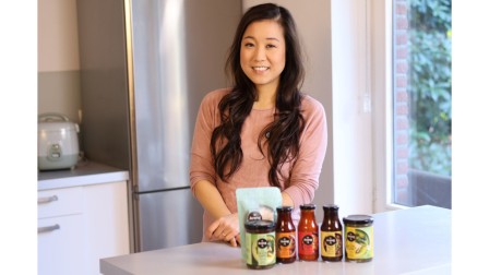 Porträt von Sung-Hee Kim, Inhaberin von Arang