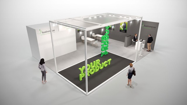 Cube Advanced Trade fair stand Cube Advanced