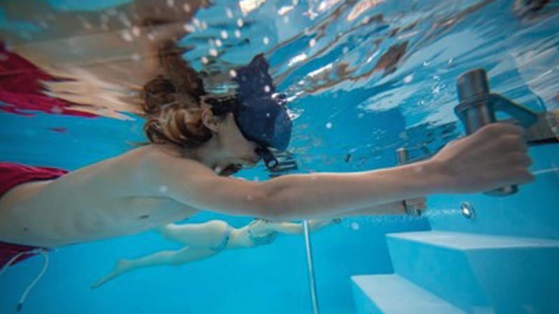 VR snorkeling at Rulantica water world