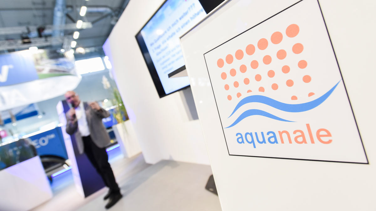 Everything is possible Speaker at the aquanale stage
