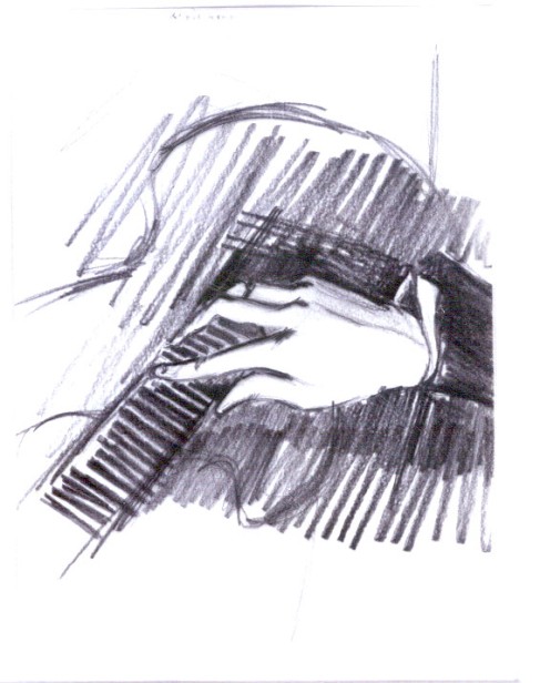 Elizabeth Peyton, Kurts Hand, 1995 © Elizabeth Peyton, Courtesy die Künstlerin und neugerriemschneider, Berlin 