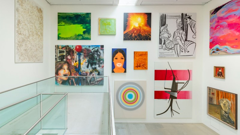 Installation view of the Ringier Collection at the Langen Foundation