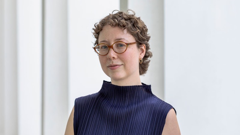 Canadian curator Micaela Dixon is responsible for the new talks program at ART COLOGNE. Photo: Fabrice Schneider