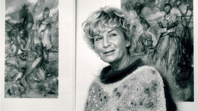 Ruth Baumgarte auf einem Porträtfoto von 1988 Ruth Baumgarte auf einem Porträtfoto von 1988