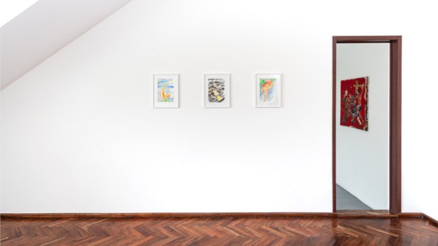 Installationsansicht einer Ausstellung in der König Galerie in Mexiko-City Installationsansicht einer Ausstellung in der König Galerie in Mexiko-City