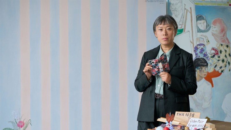 Die Wolfgang-Hahn-Preisträgerin Evelyn Taocheng Wang