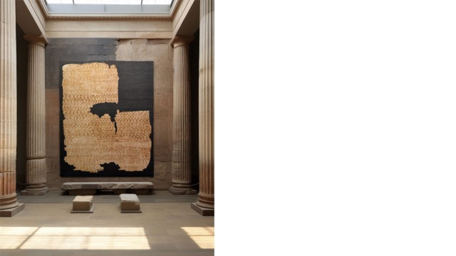 The “Tye dye Greengray” carpet by REUBER HENNING