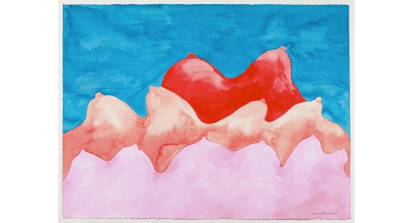 Eine umfassende Einzelausstellung von Louise Bourgeois eröffnet Karsten Greve zur DC Open: Louise Bourgeois, Ohne Titel, 2004, Wasserfarbe auf Papier, 56,5 × 75,2 cm. Foto: Christopher Burke, New York. Courtesy of Galerie Karsten Greve, Köln I Paris I St. Moritz