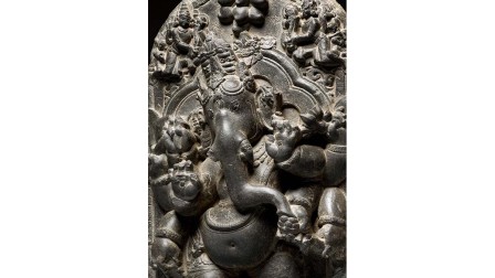 Ganesha (Detail), Ostindien, Pala-Dynastie, 11. bis 12. Jahrhundert n. Chr., Phyllit. Höhe 45 cm, Courtesy Michael Woerner, Hong Kong, © Schanze Fotografie, Dusseldorf Ganesha (Detail), Ostindien, Pala-Dynastie, 11. bis 12. Jahrhundert n. Chr., Phyllit. Höhe 45 cm, Courtesy Michael Woerner, Hong Kong, © Schanze Fotografie, Dusseldorf