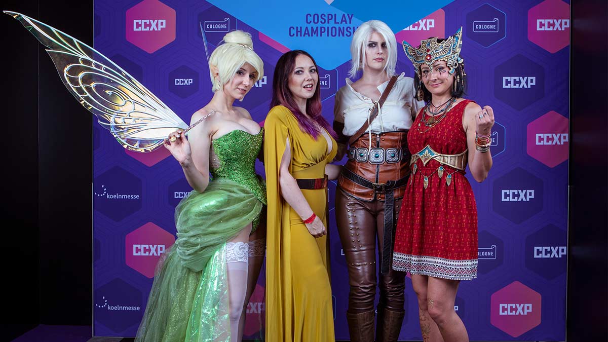 The jury members of the Cosplay Championship Jury Cosplay Championship