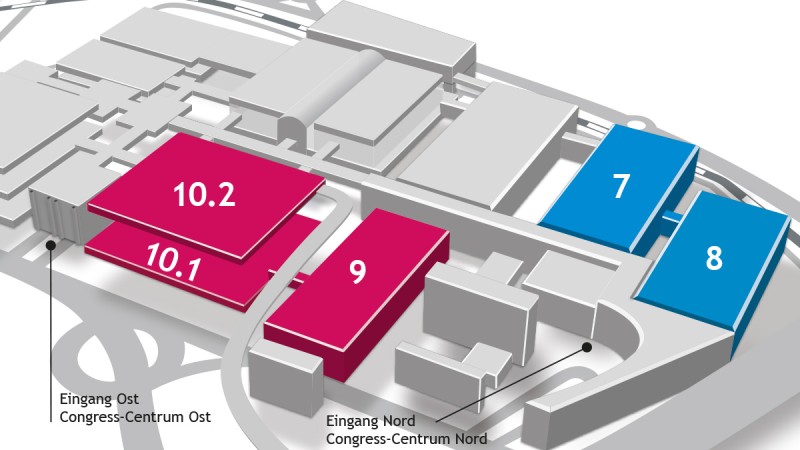 Hall plan of FSB and aquanale