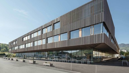 School centre sports hall in Gloggnitz, Austria School centre sports hall in Gloggnitz, Austria