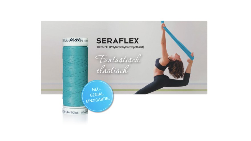 SERAFLEX: Der perfekte Nähfaden für hochelastische Nähte SERAFLEX: Der perfekte Nähfaden für hochelastische Nähte