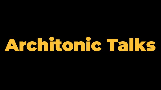 The Architonic Talks – Knowledge condensed, inspiration guaranteed The Architonic Talks – Knowledge condensed, inspiration guaranteed