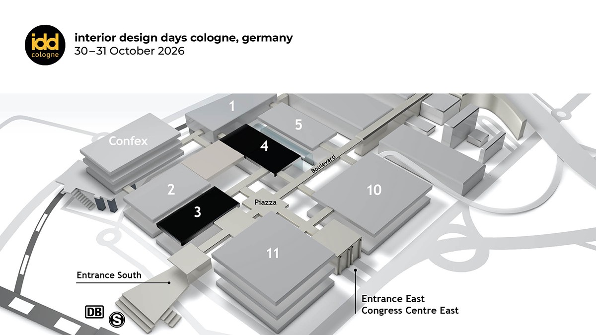 Geländeplan idd cologne 2025