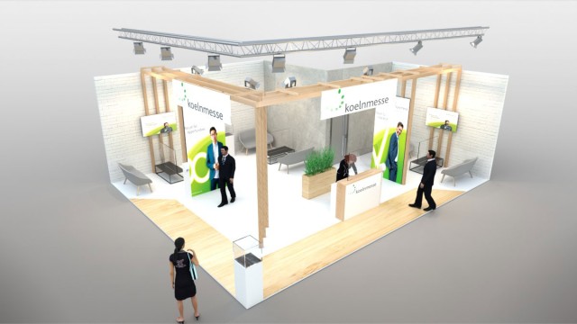 Woody Professional Trade fair stand Woody Professional