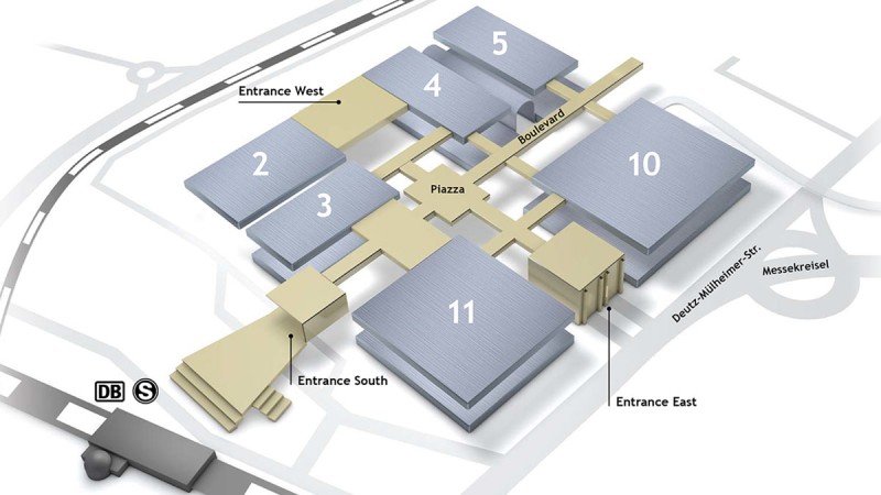 Hall allocation plan EISENWARENMESSE - International Hardware Fair