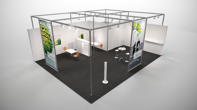 Frame Advanced Messestand Frame Advanced
