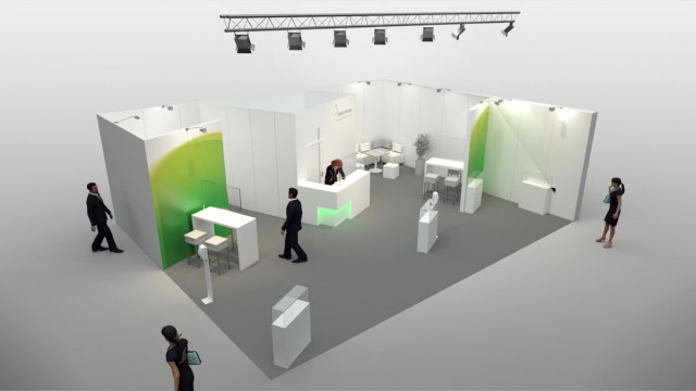 Slant Basic Messestand Slant Basic