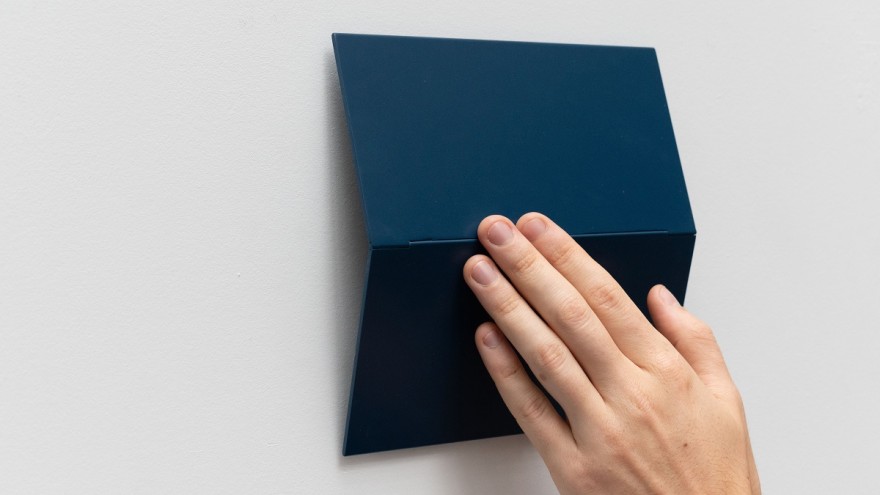 Folded wall lights from Alexandre Fontaine Folded wall lights from Alexandre Fontaine