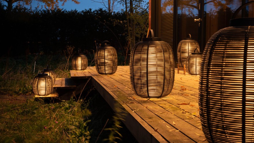 Cosy living with the "Tika Outdoor Lantern" by Vincent Sheppard N.V. Cosy living with the "Tika Outdoor Lantern" by Vincent Sheppard N.V.