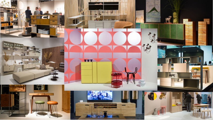Regale, Boards und Schränke auf der imm cologne 2020 Regale, Boards und Schränke auf der imm cologne 2020