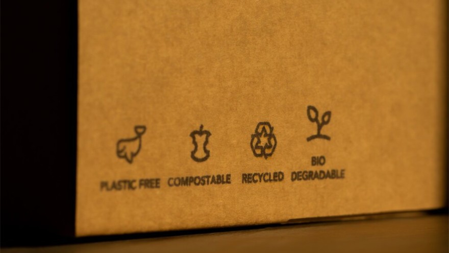 Sustainability concept Company Packaging Sustainability concept Company Packaging