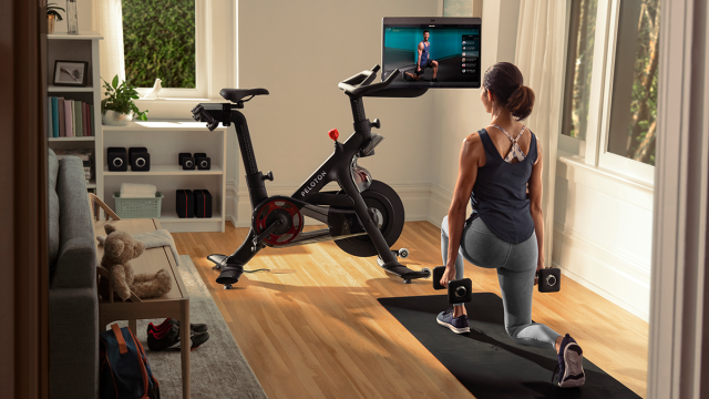 Peloton Peloton: the luxury spin bike