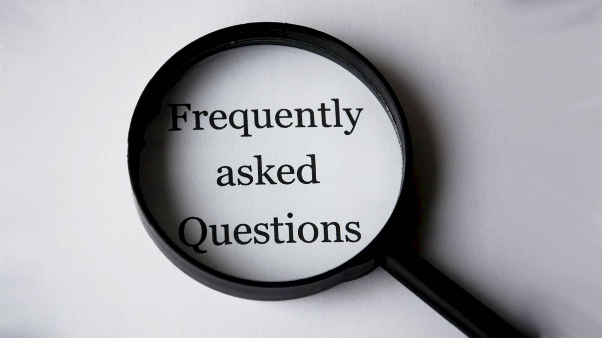 Frequently asked questions Frequently asked questions