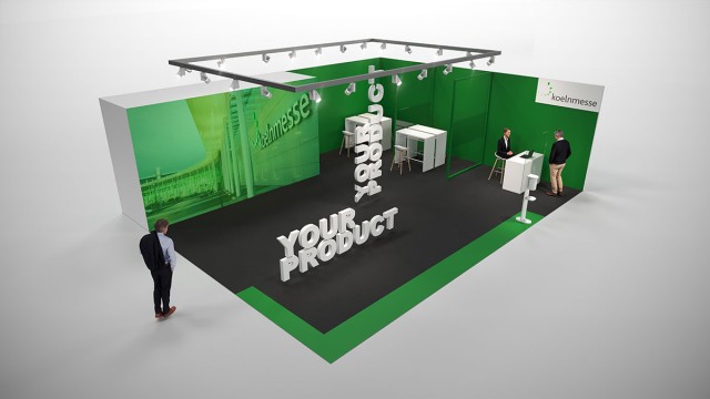 Colours Basic Trade fair stand Colours Basic