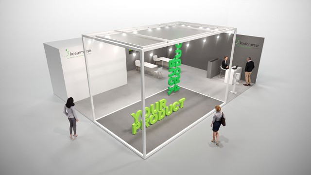 Trade fair stand Cube Basic