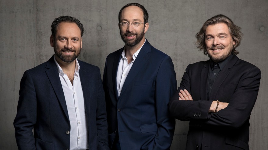 Thomas Willemeit, Wolfram Putz, Lars Krückeberg von GRAFT, © Pablo Castagnola
