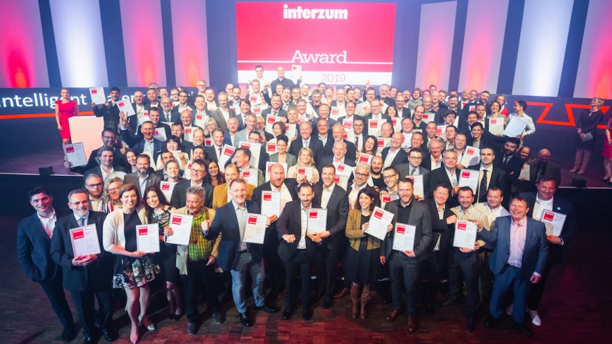 Gewinner des interzum award 2019, © Koelnmesse