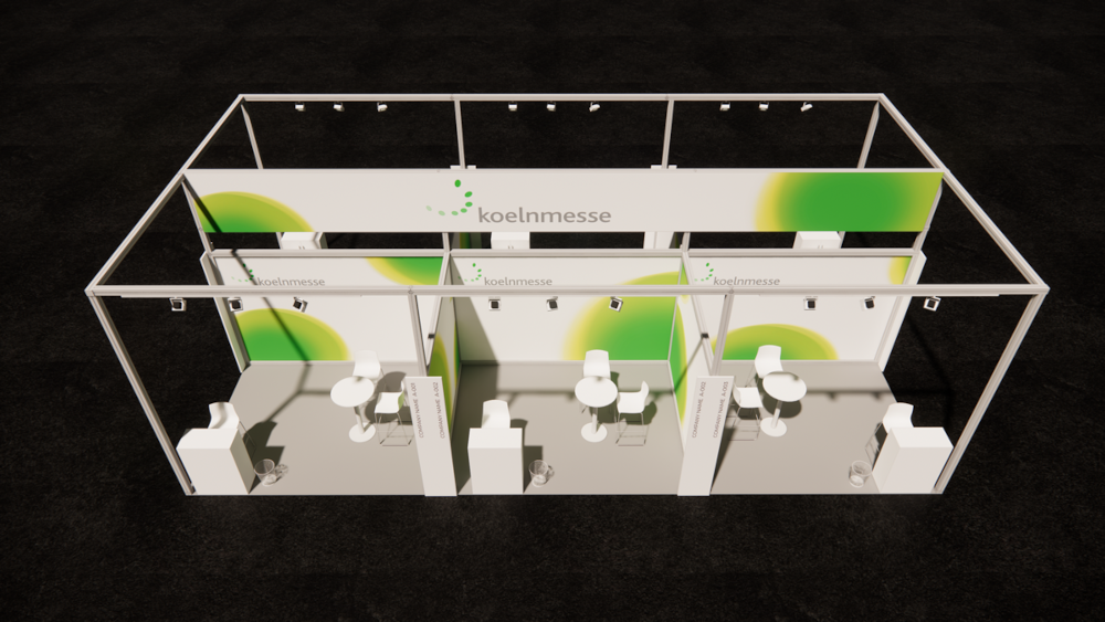 Hochwertiger Gruppenstand in konventioneller Bauweise im modernen, gradlinigen Design.