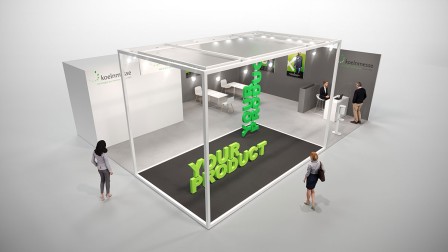 Cube Advanced Trade fair stand Cube Advanced