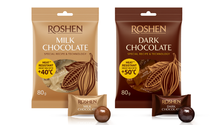 Heat-Resistant Chocolate Roshen