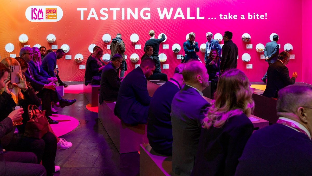 The Tasting Wall at ISM 2025