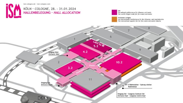 Geländeplan ISM 2023 Geländeplan ISM 2023
