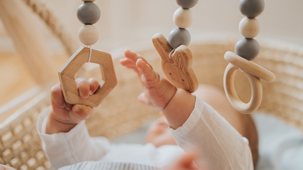Toys made from natural materials like wood continue to be popular with millennial parents